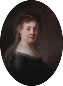 Retrato de Saskia van Uylenburgh de Rembrandt van Rijn